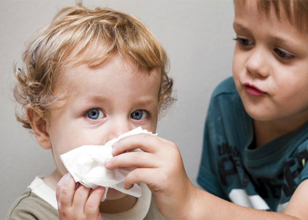 سرما خوردگی کودکان - تب کودک سرماخوردگی کودک
